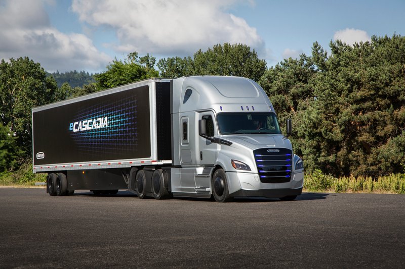 Illustration for article titled Freightliner's New Electric Trucks Probably Aren't Tesla Killers